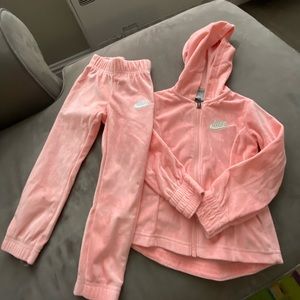 Nike velour sweatsuit